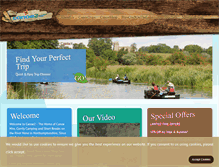 Tablet Screenshot of canoe2.co.uk